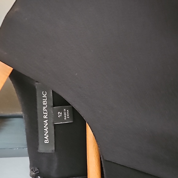 Black Banana Republic Asymmetric Dress - Picture 2 of 4